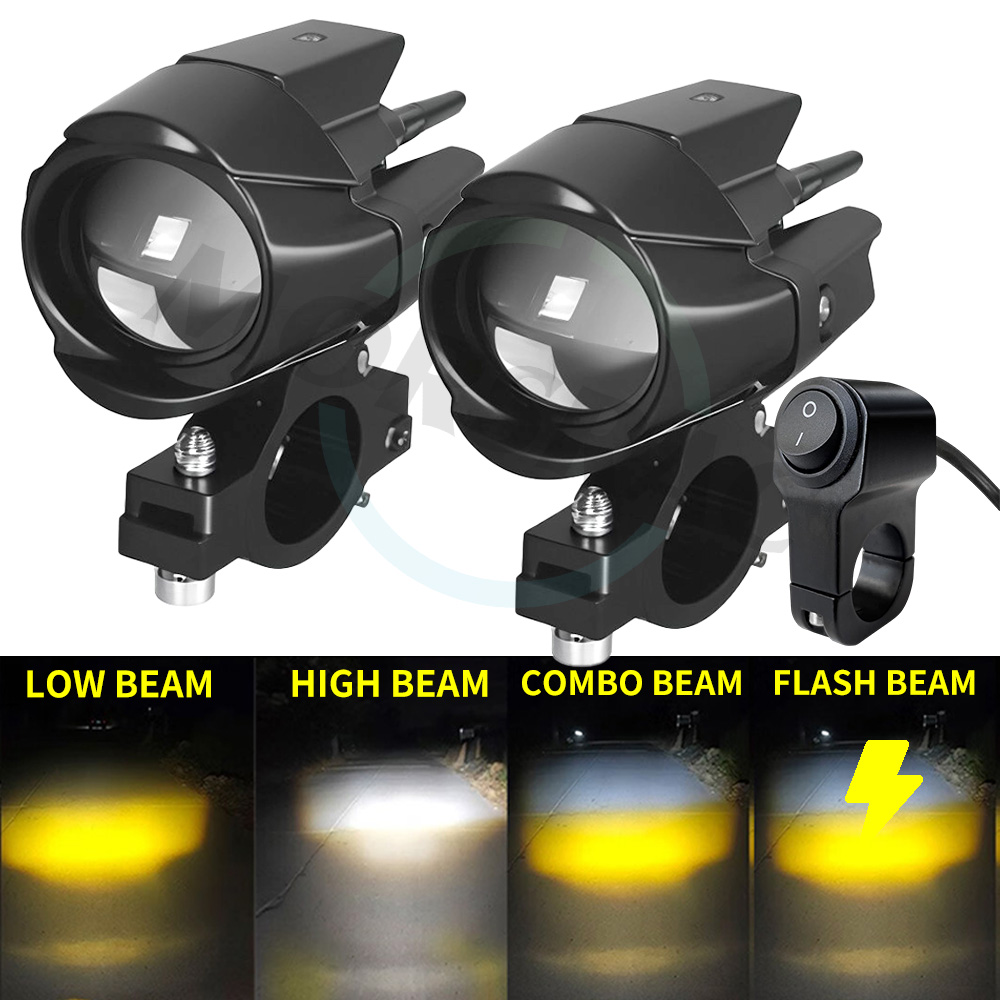 Sos Light Strobe - Вспомогательные светодиодные фары для мотоциклов, светодиодные