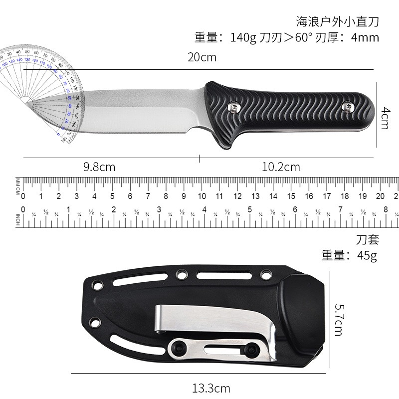 Универсальный нож для использо – обзор и цена Bushcraft Knife Fixed
