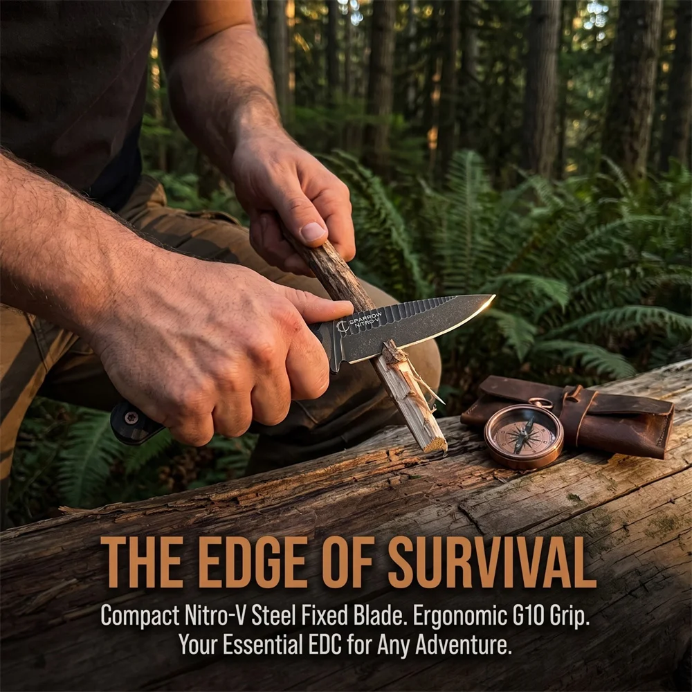 Нож с цельной конструкцией лез – обзор и цена Bushcraft Knife Fixed